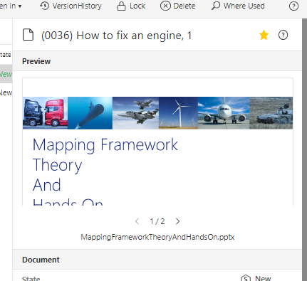 Multiple Managed Preview Files