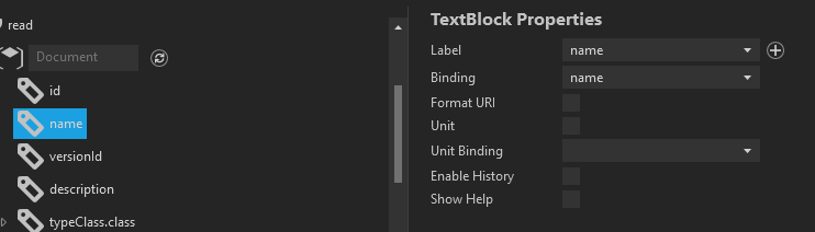 add value text block