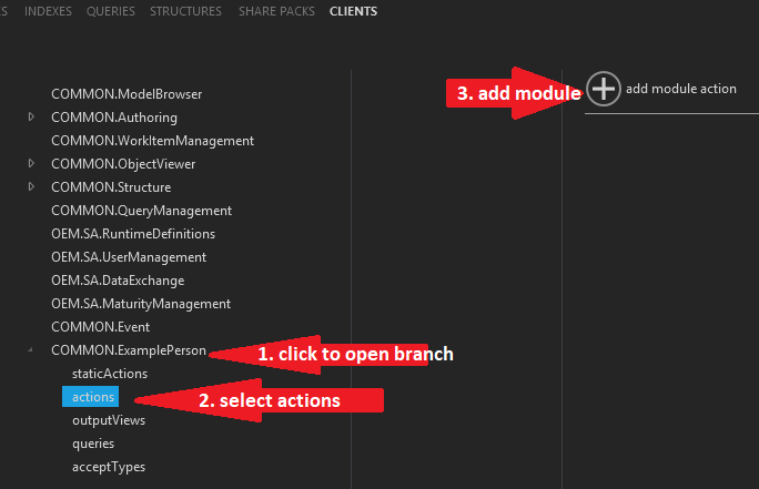 add action