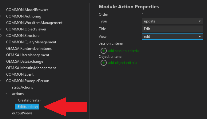 add action