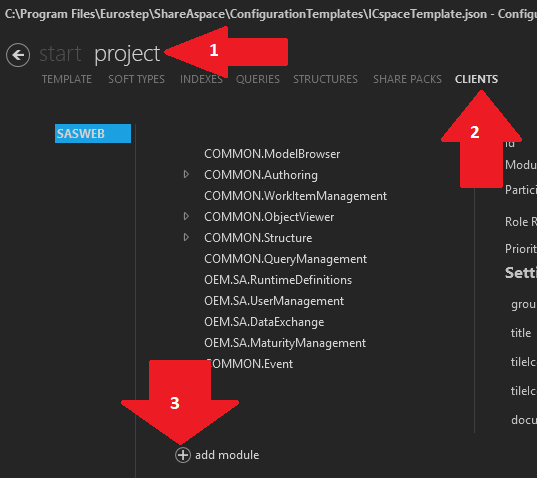 add module