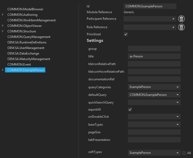 add module