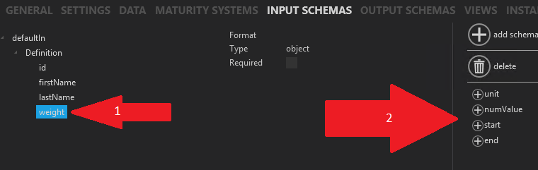 Add Weight Items