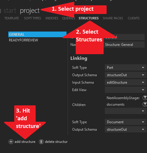 add structure