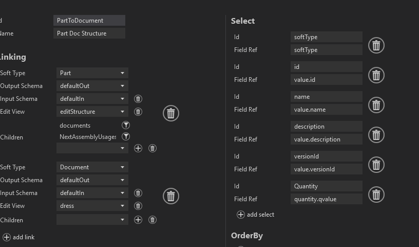 add structure