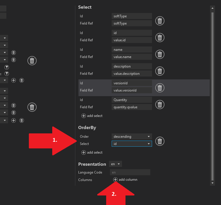 add structure