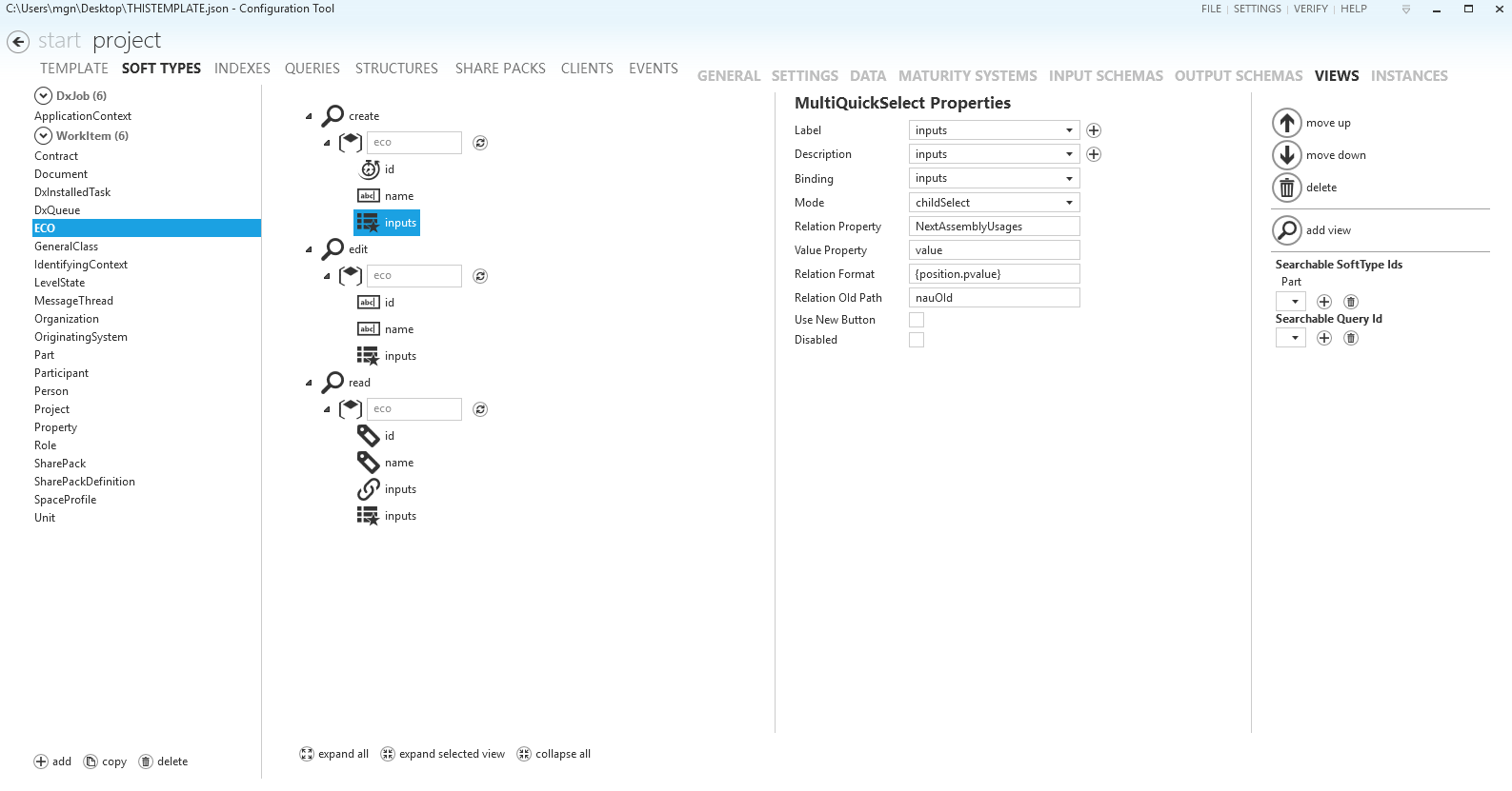 ECO Create View