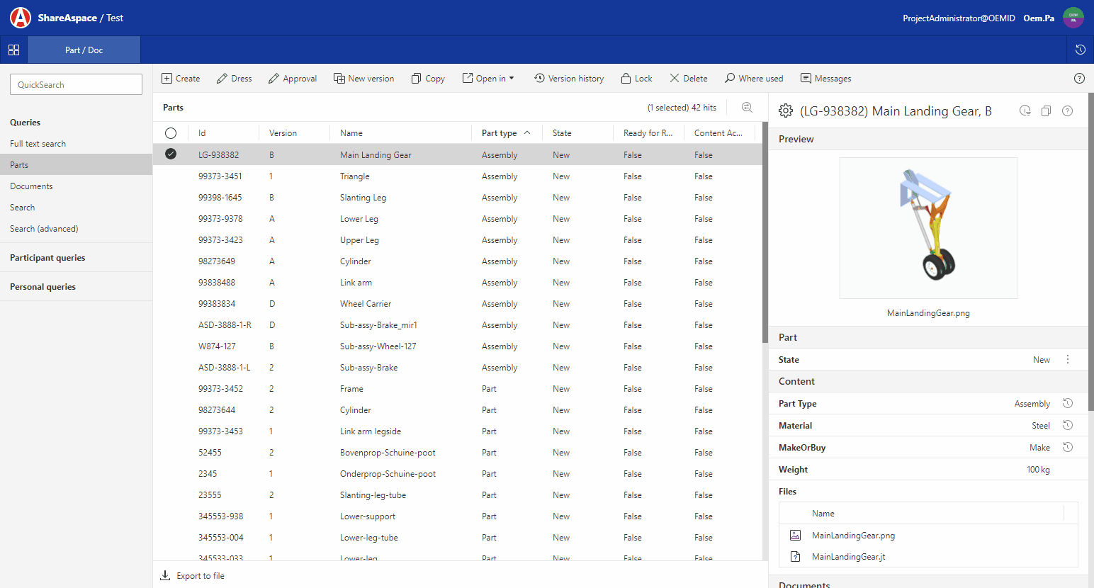 Read view information filter