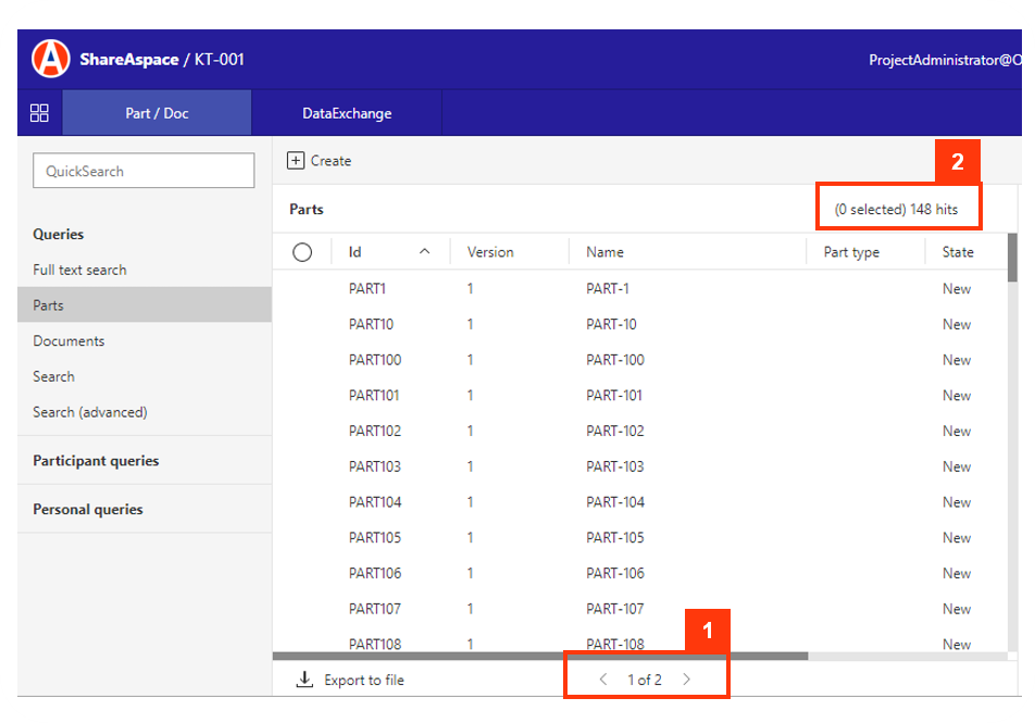 Query Result Paging