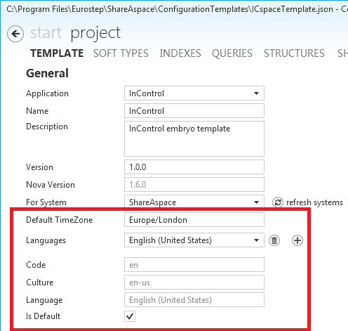 ConfigTool language setting