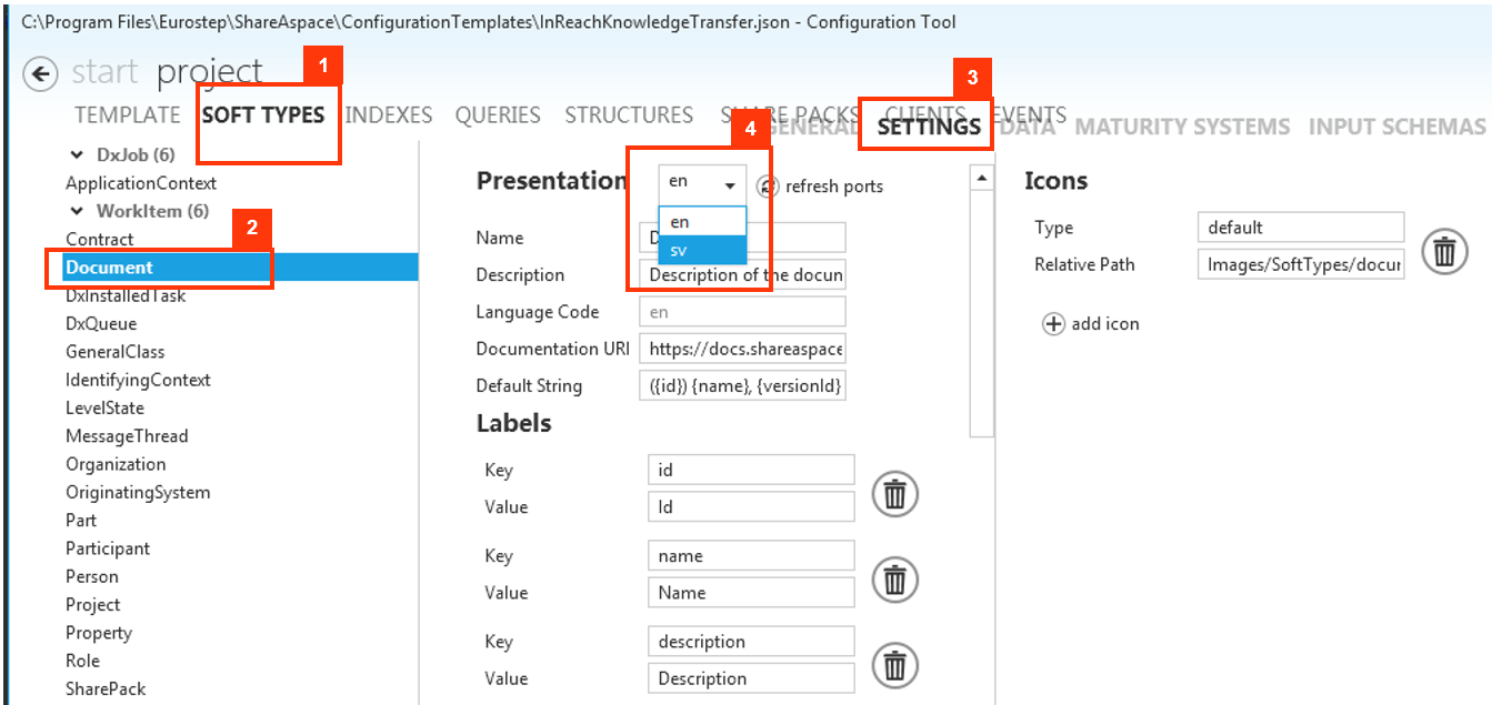 Translations in SoftTypes