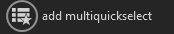 add multiquickselect