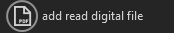 add read digital file