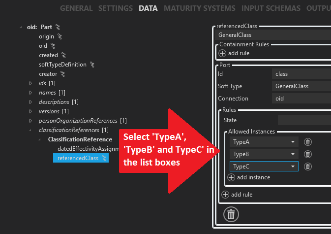 TypeA, TypeB or TypeC