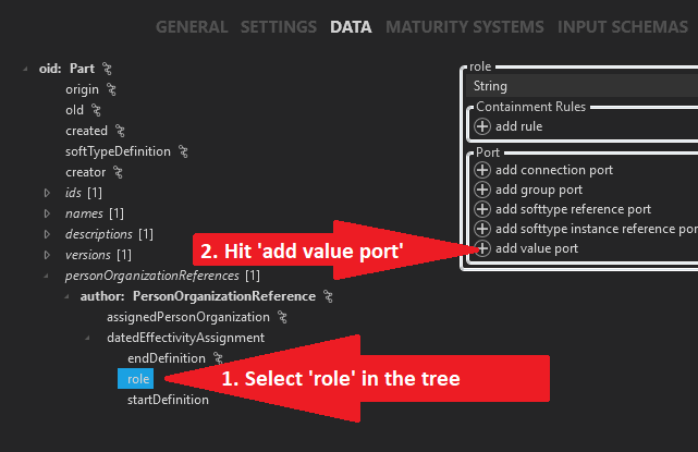 role add value port