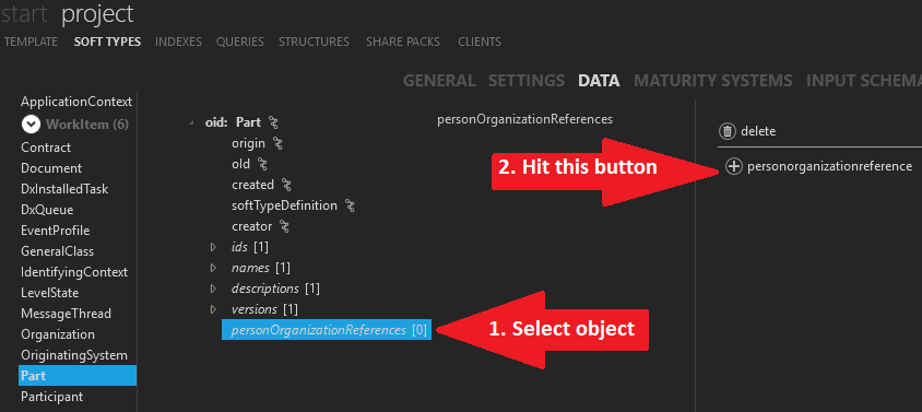 add personOrganizationReference