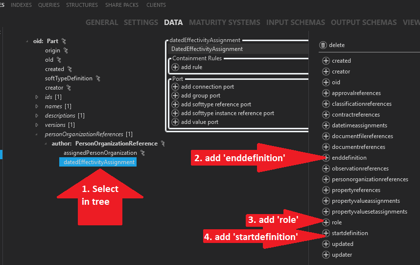 datedEffectivityAssignment