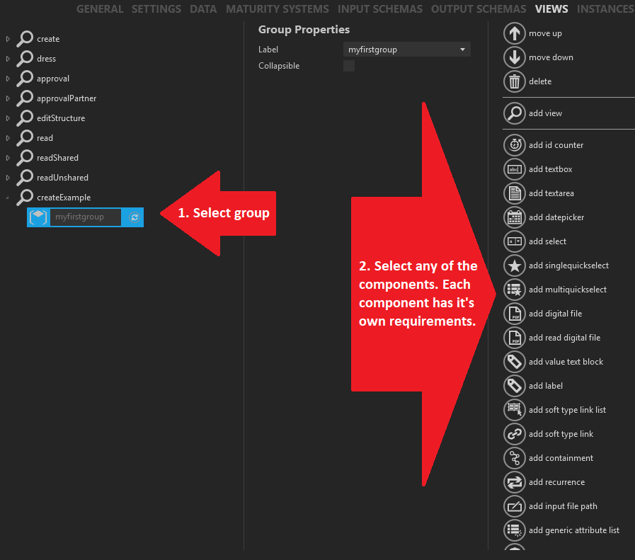 add component